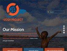 Tablet Screenshot of joshproject.org